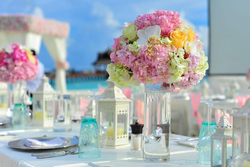Wedding Table Flowers